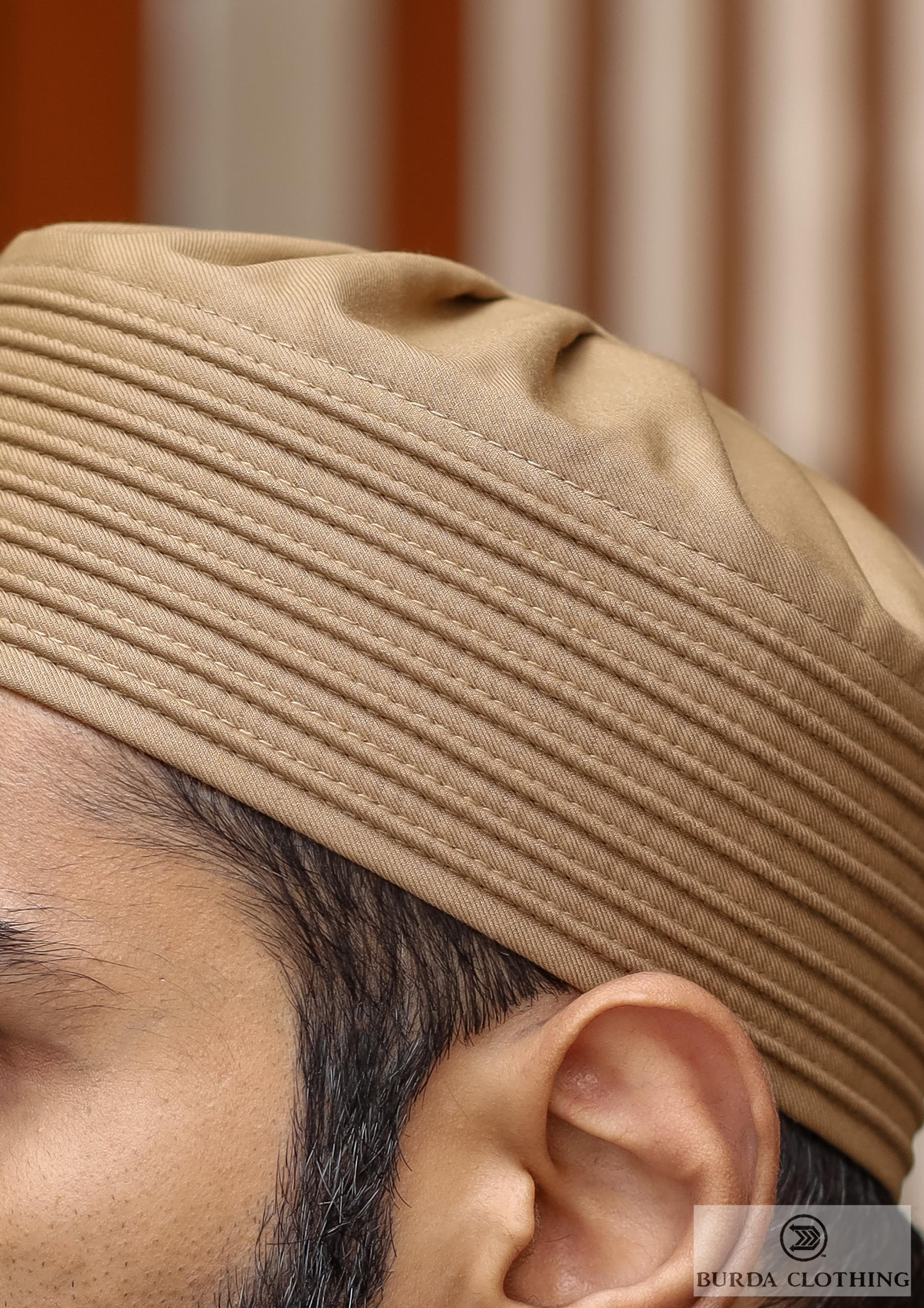 Sandal Pleated Kufi S008 - Image 24
