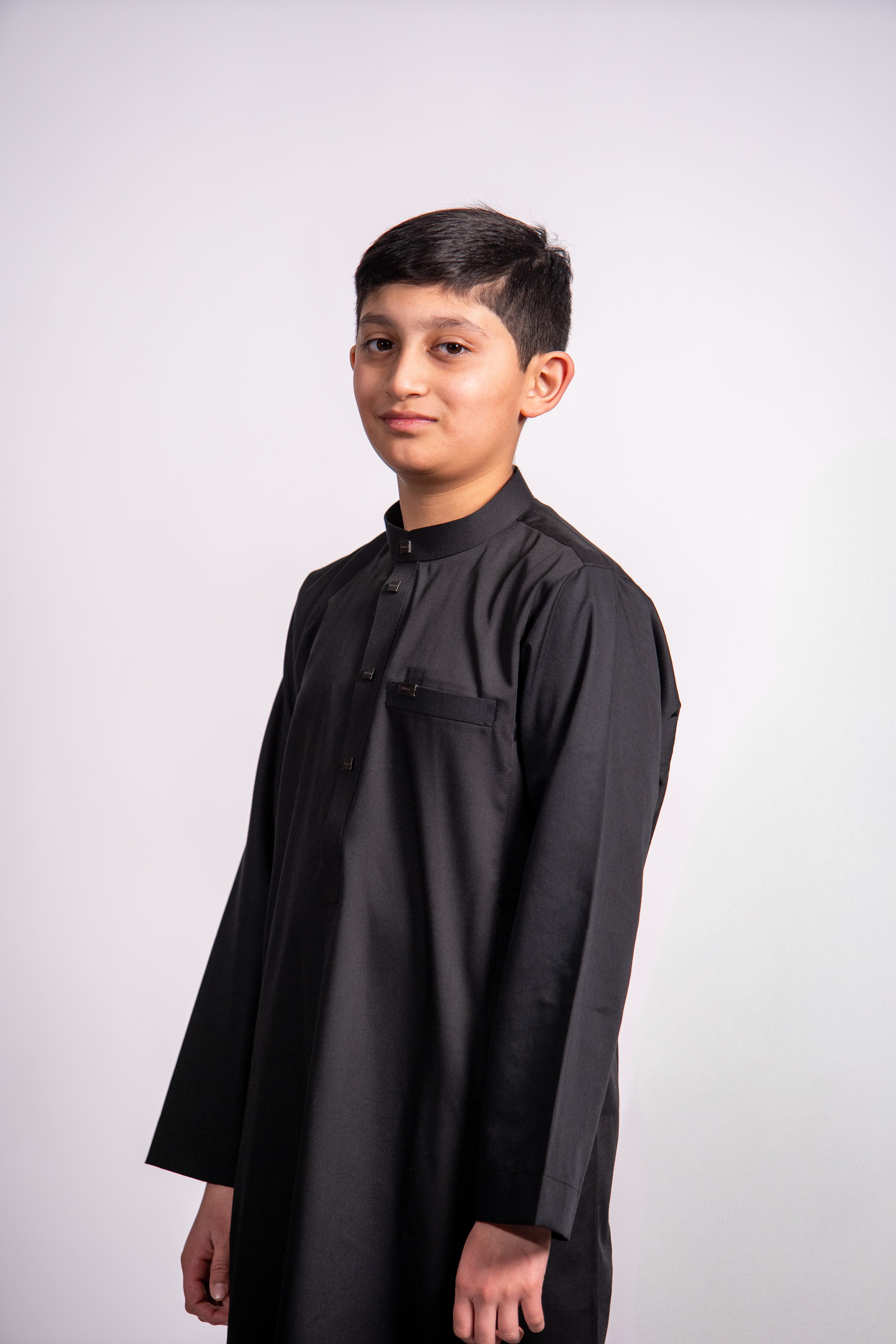 Kids Thobe 205 Black - Image 11