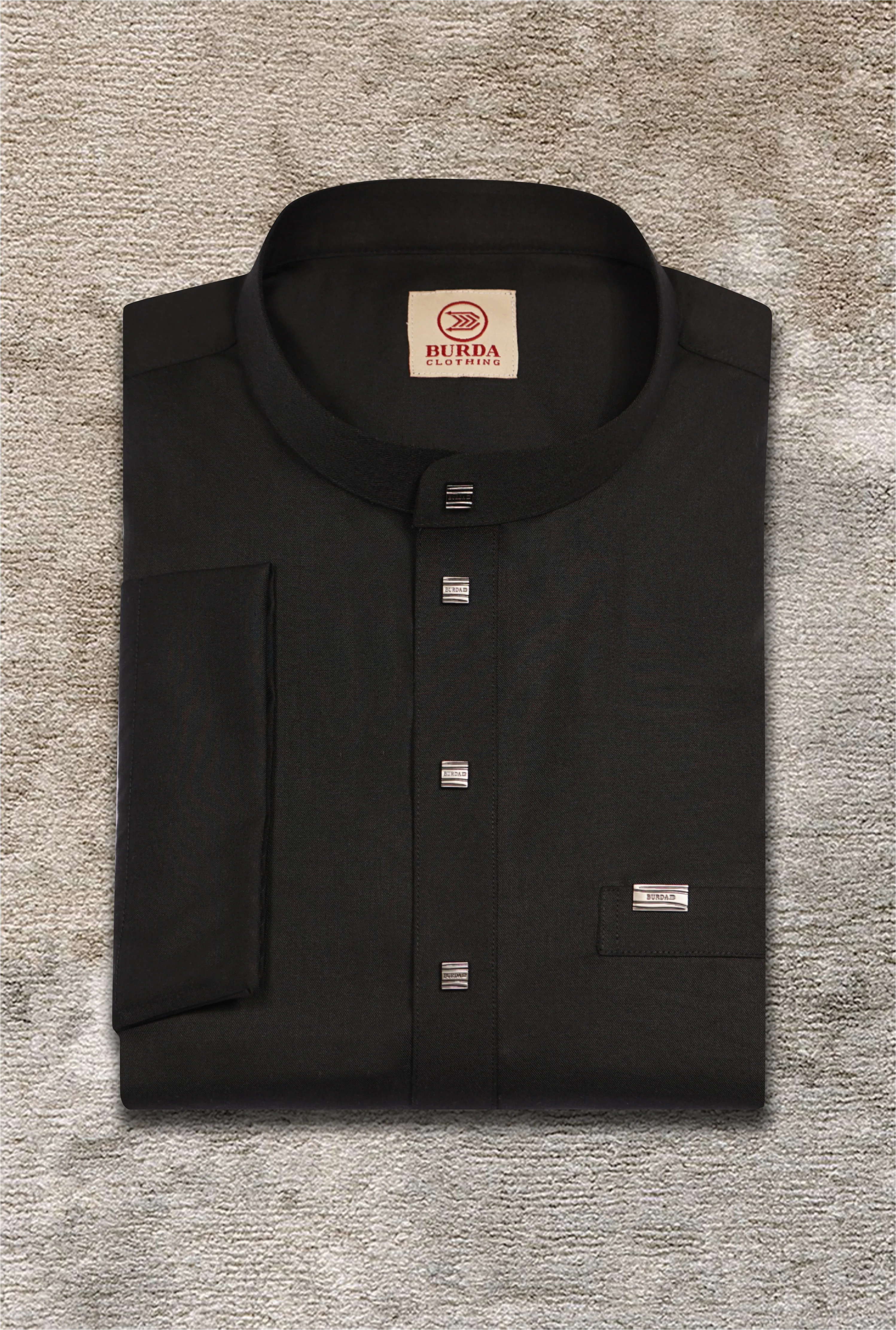 Kids Thobe 205 Black - Image 12