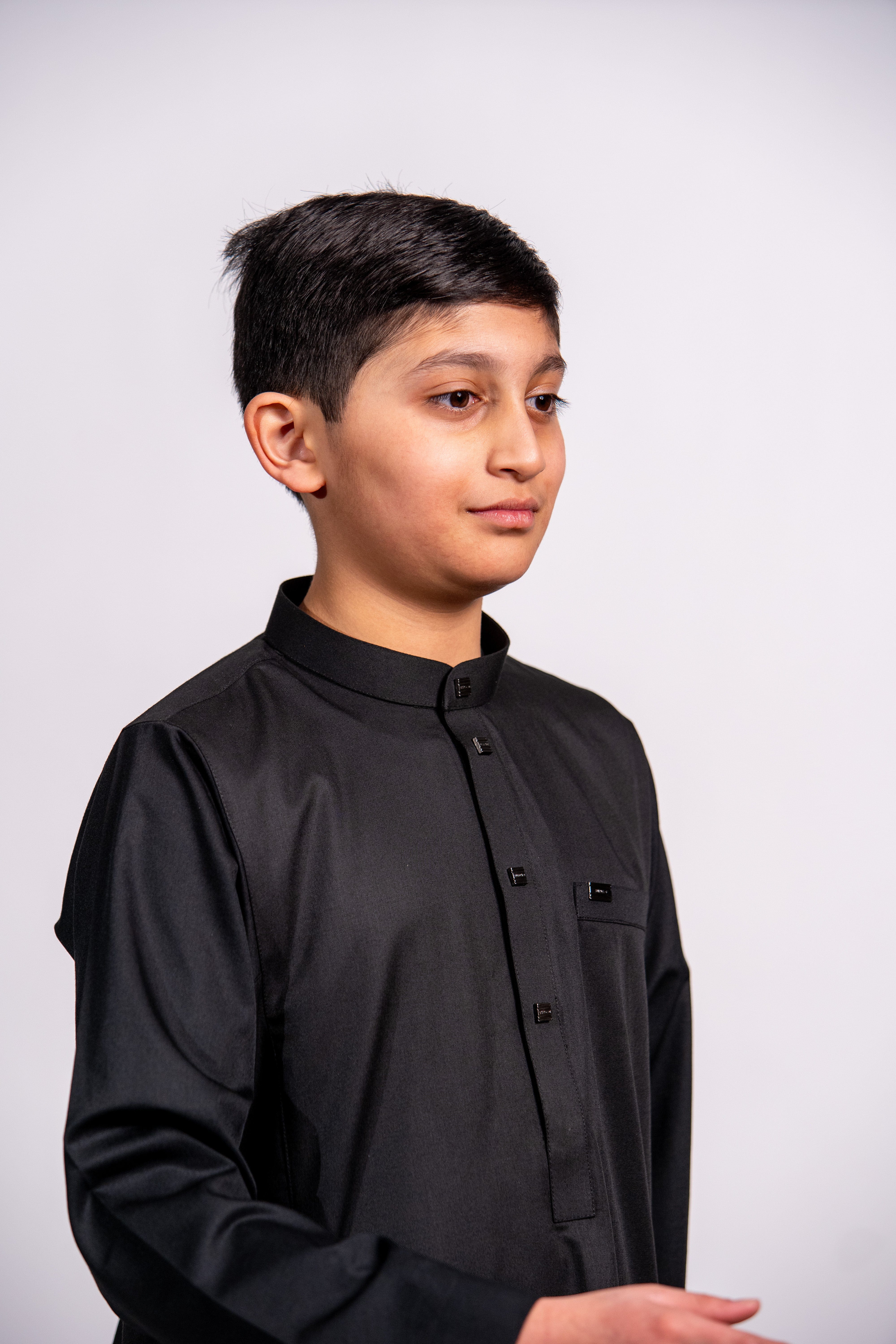 Kids Thobe 205 Black - Image 7