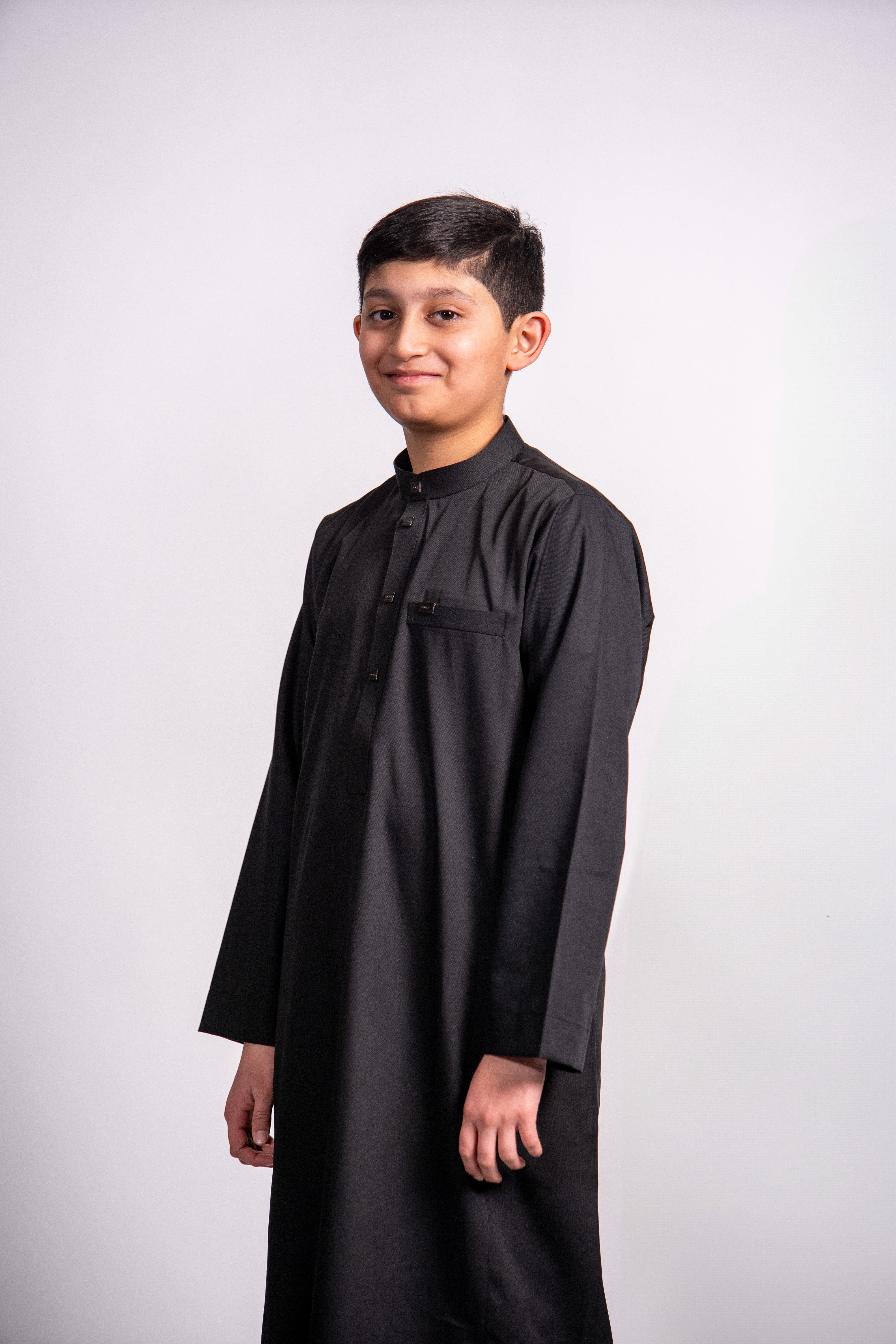 Kids Thobe 205 Black - Image 9